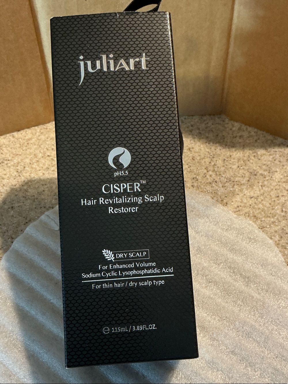 Juliart CISPER Hair Revitalizing Scalp Restorer Thin Hair/Dry Scalp 3.9oz Sealed